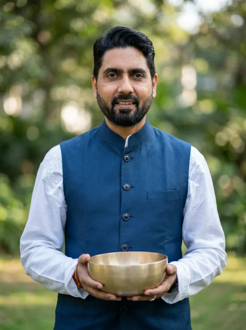 Dr. Sandeep Jyot — Founder, Institute of Sound Healing